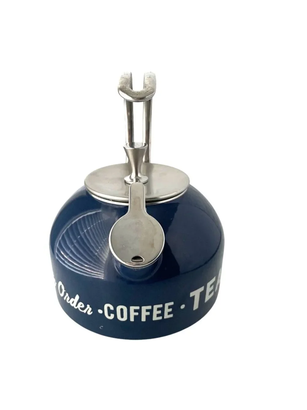 Kate Spade New York Lenox Whistling Tea Kettle All In Good Taste Blue 2.5QT